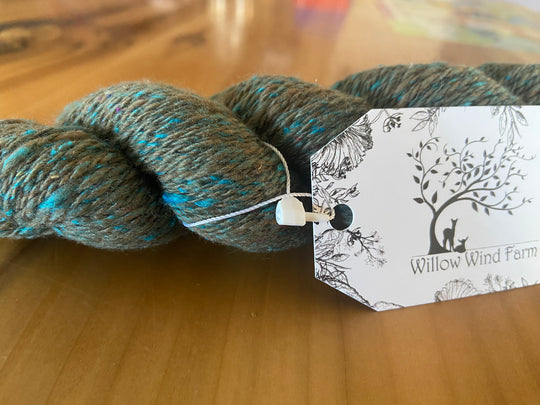 Sunshine in the Forest Merino & Silk Yarn