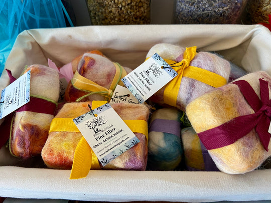 Handmade Felted Soap Bars