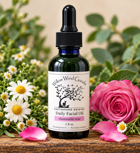 Daily Facial Oil Chamomile Rose