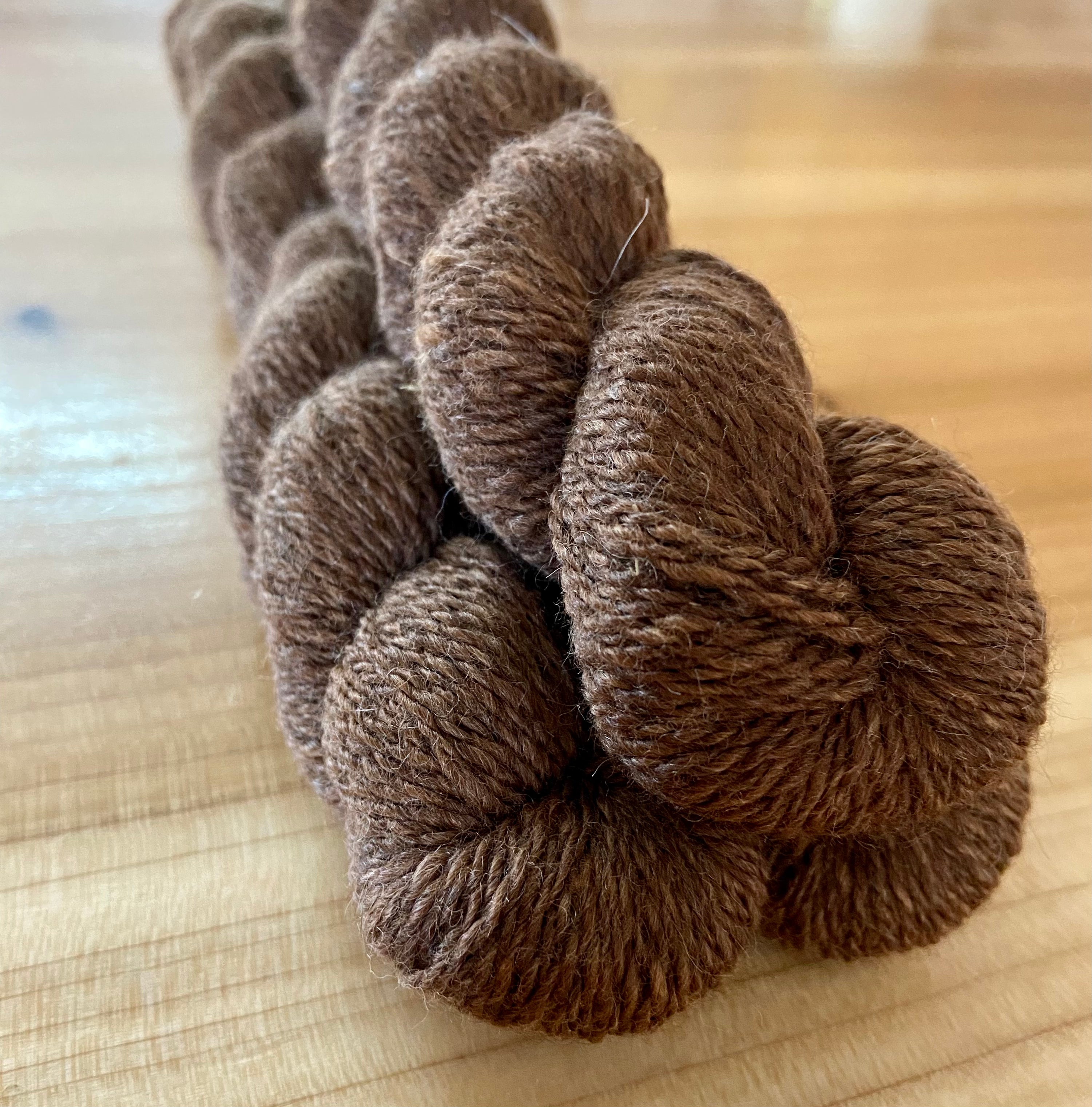 Hickory Hues Alpaca, Yak, & Silk Yarn