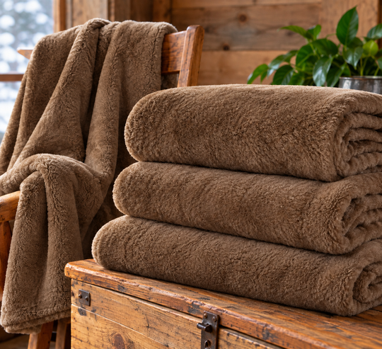 New 100% Alpaca Throw