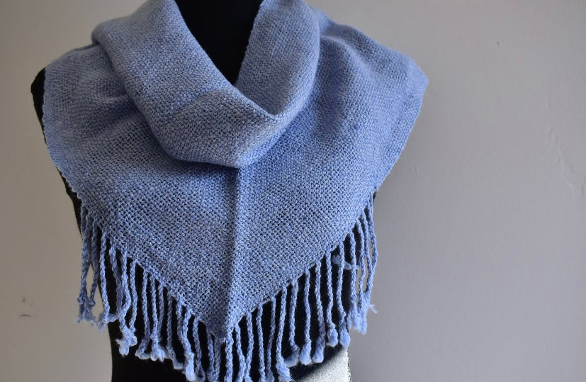 The Infinity Cowl - Hand Woven with Willow Wind Custom Yarn