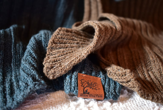 SALE! Scarf - Alpaca Merino Ribbed