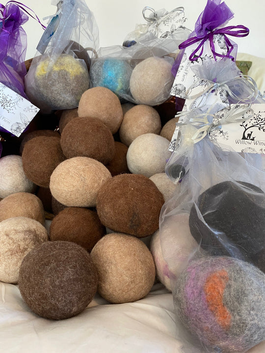 Dryer Balls - 100% Home Grown Alpaca