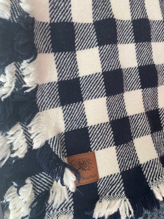 SALE!! Farm House Throw - Ultra Soft Merino